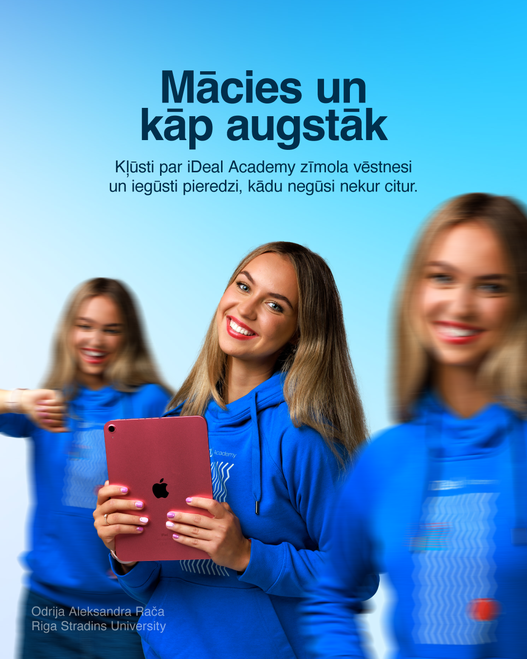 iDeal Academy - studentu iespēja augt, iedvesmot un darīt vairāk ar Apple