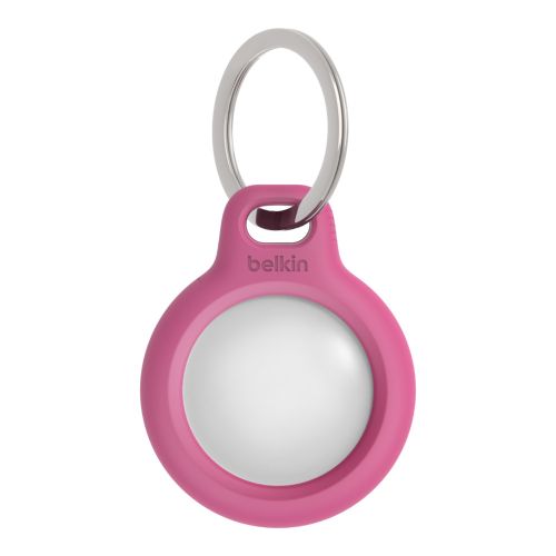 BELKIN Secure Holder with Keyring for AirTag - Pink*