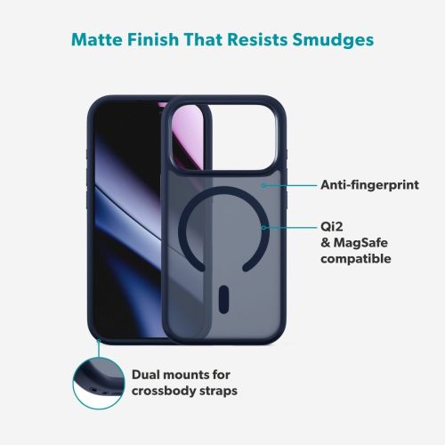 C&C HeroMatte Pro Mag+ Case for iPhone 17 Pro Max - Deep Blue