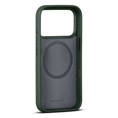 Woolnut Leather Case for iPhone 17 Pro - Green