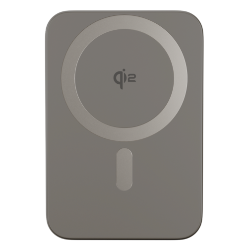 Epico Qi2 Aluminium Mag+ Power Bank 10 000 mAh - Titanium