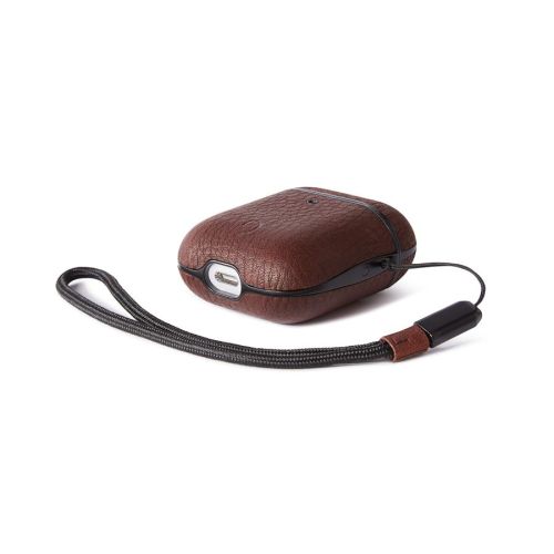 Decoded Leather Cover for Airpods 2nd Gen - Brown
