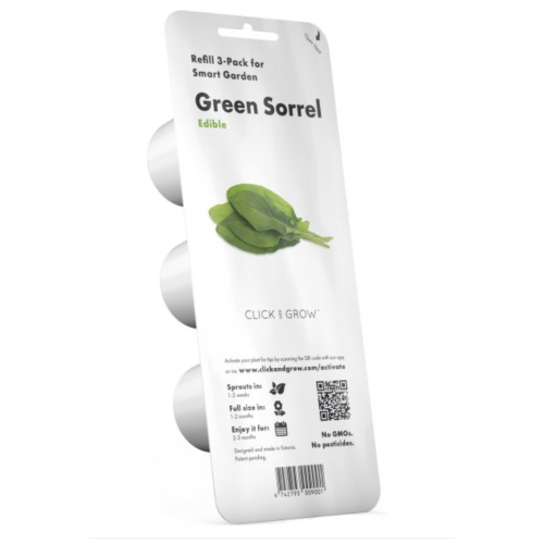 Click and Grow Smart Garden Refill 3-pack - Green Sorrel*