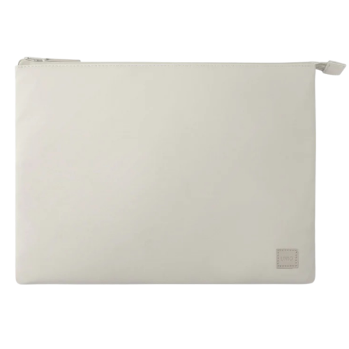 UNIQ Lyon Snug-fit Protective RPET Fabric Laptop Sleeve (Up to 14”) - Seasalt