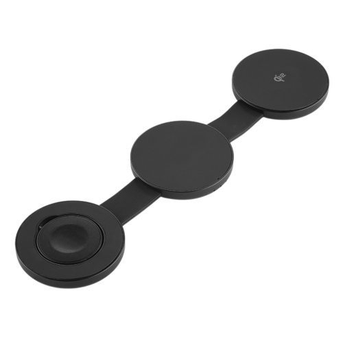 C&C Qi2 3in1 Foldable Wireless Charger - Black