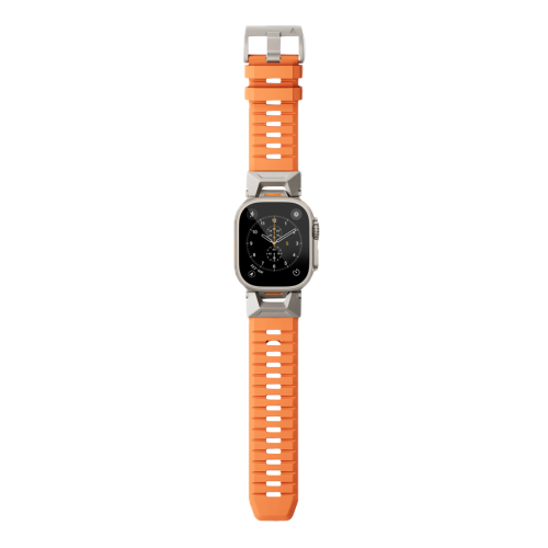 Epico FKM Rubber Pro Watch Band for Apple Watch (44-49mm) - Orange