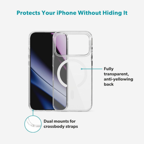 C&C Hero Mag+ Case iPhone 18 Pro Max/17 Pro Max - Transparent