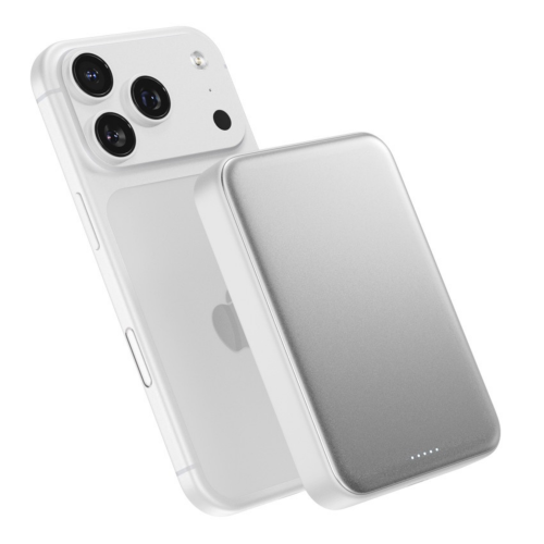 Epico Qi2 25W Aluminium Mag+ Power Bank 10 000 mAh - Silver