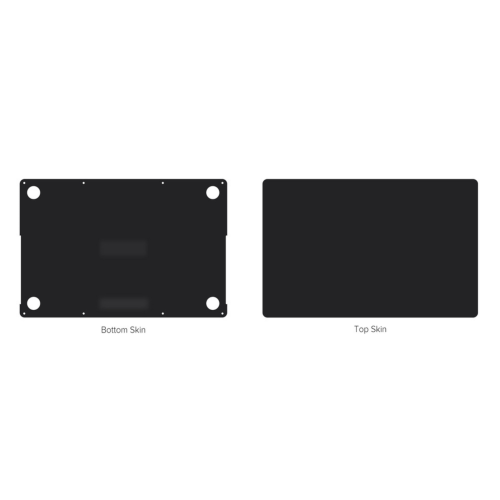 JCPAL Protective Skin for MacBook Pro 16 (M2-M4) - Space Black