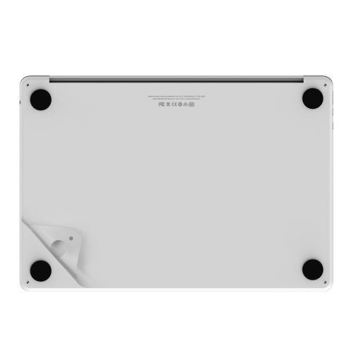 JCPAL Protective Skin for MacBook Air 13 (M2-M5) - Silver