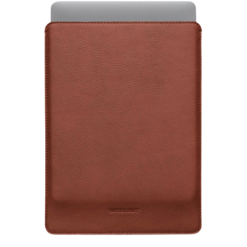 Woolnut Leather Sleeve for 14-inch MacBook Pro - Cognac