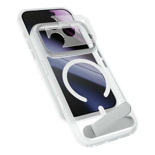 Epico HeroStand Pro Mag+ Case for iPhone 18 Pro/17 Pro - Matte Transparent