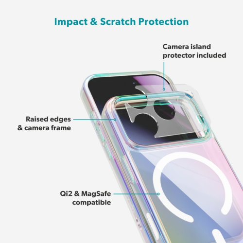 Epico Holographic Hero Mag+ Case for iPhone 18 Pro/17 Pro