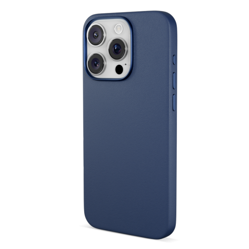 Epico Mag+ Leather Case for iPhone 16 Pro - Blue