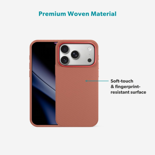 Epico SolidWoven Pro Mag+ Case iPhone 18 Pro/17 Pro - Sienna