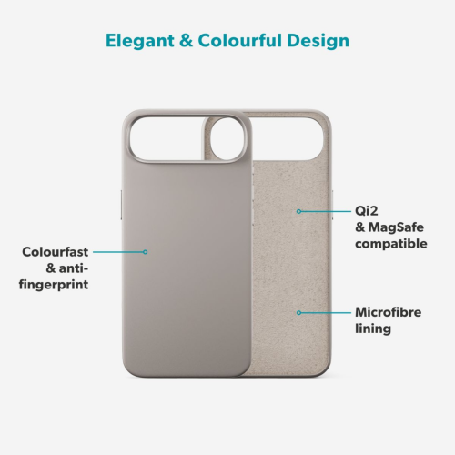 Epico Silicone Mag+ Case for iPhone Air - Petrol Blue