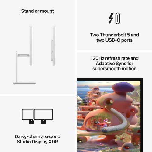 Apple Studio Display XDR - Nano-texture glass - Tilt- and height-adjustable stand