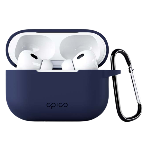 Epico Silicone Outdoor Cover for AirPods Pro 2 - Dark blue