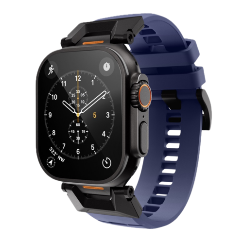 Epico FKM Rubber Pro Watch Band for Apple Watch (44-49mm) - Blue
