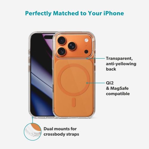 Epico Tile Mag+ Case for iPhone 17 Pro - Orange