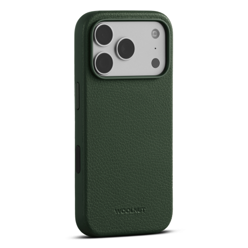 Woolnut Leather Case for iPhone 17 Pro - Green