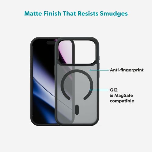 C&C HeroMatte Pro Mag+ Case for iPhone 17 Pro - Black