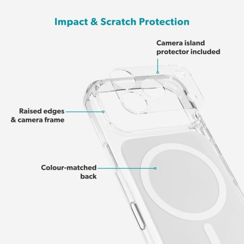 Epico Tile Mag+ Case for iPhone 17 Pro Max - White