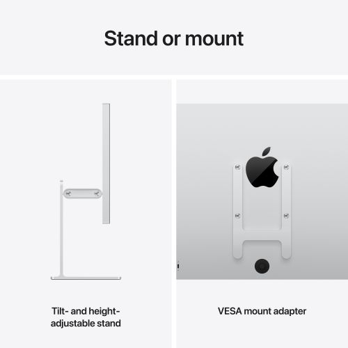 Apple Studio Display XDR - Nano-texture glass - Tilt- and height-adjustable stand