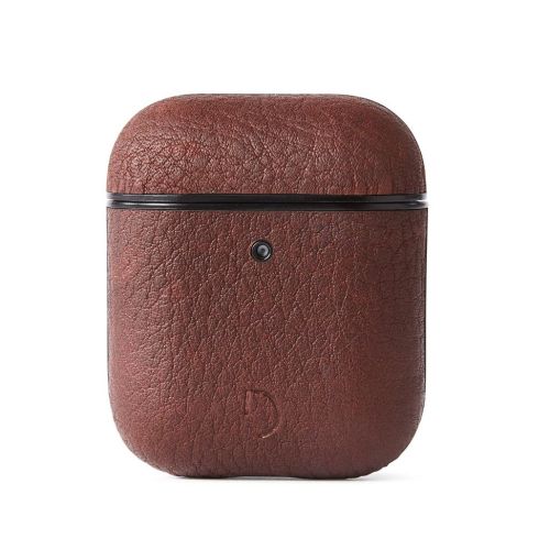 Decoded Leather Cover for Airpods 2nd Gen - Brown