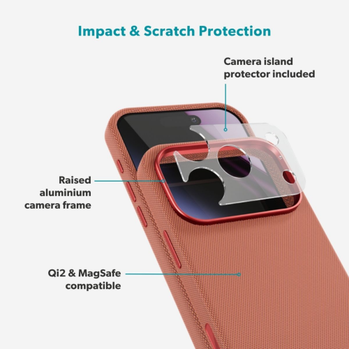 Epico SolidWoven Pro Mag+ Case iPhone 18 Pro/17 Pro - Sienna
