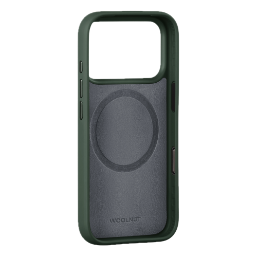 Woolnut Leather Case for iPhone 18 Pro Max/17 Pro Max - Green