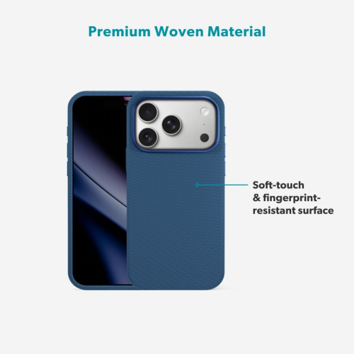 Epico SolidWoven Pro Mag+ Case iPhone 18 Pro Max/17 Pro Max - Blue