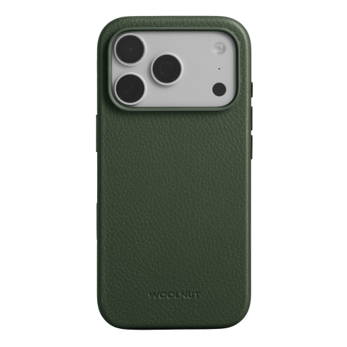 Woolnut Leather Case for iPhone 17 Pro - Green