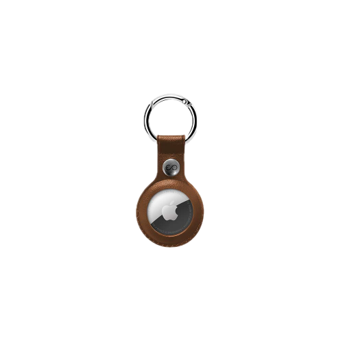 Epico Leather Case for AirTag - Brown