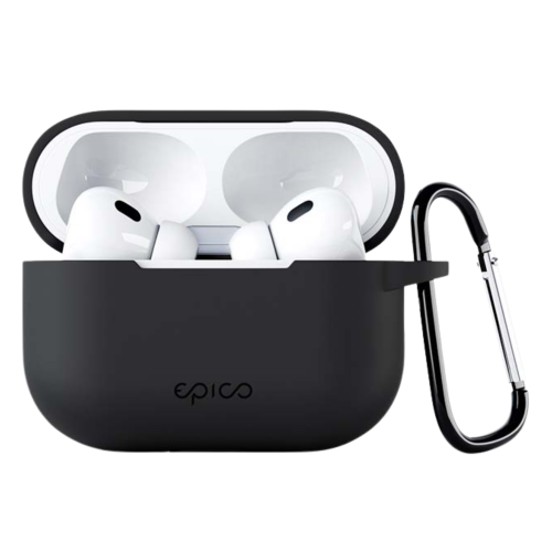 Epico Silicone Outdoor Cover for AirPods Pro 2 - Black