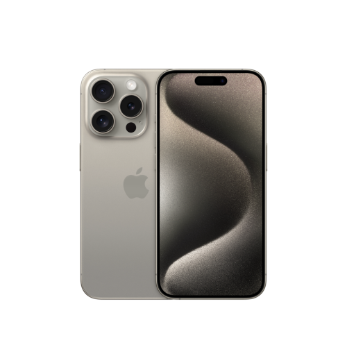 Mazlietots iPhone 15 Pro 128GB, Natural titanium, Kategorija: AA, Baterija: Good
